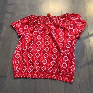 NWOT JOE BEAUTIFUL TOP. 100% COTTON SIZE xl / tg